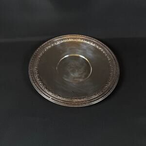 Vintage Reed & Barton 10.5” Dinner Plate #1201 Silver Plated